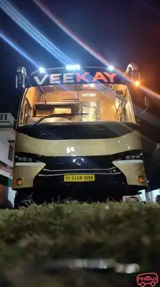 VEEKAY Travels Bus-Front Image