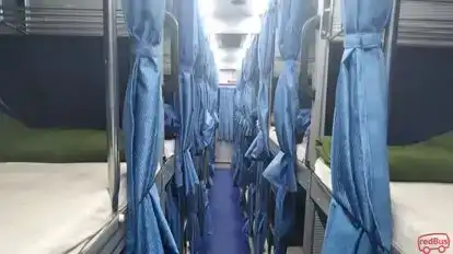 Shalom travels Bus-Seats layout Image