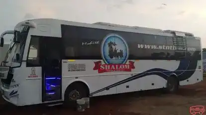 Shalom travels Bus-Side Image