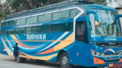 Radhika Travels Bus-Side Image