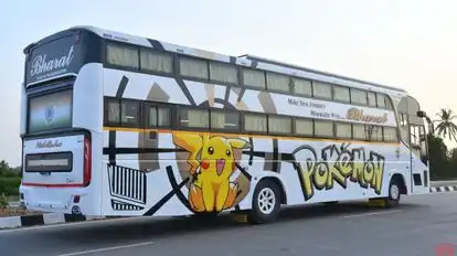 Bharat Travels Bus-Side Image