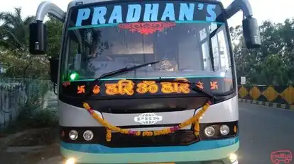 Pradhan Travels Bus-Front Image