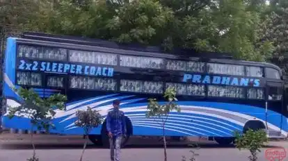 Pradhan Travels Bus-Side Image