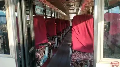 Muskan Travels Bus-Seats layout Image