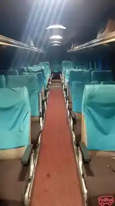 Muskan Travels Bus-Seats layout Image