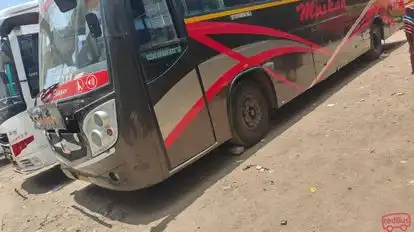 Muskan Travels Bus-Side Image