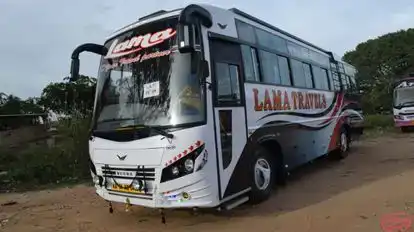 Lama  Travels Bus-Front Image