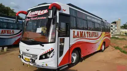 Lama  Travels Bus-Front Image