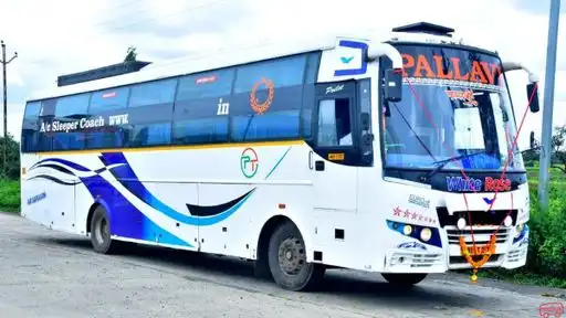 Pallavi Tours And Travels Bus-Front Image