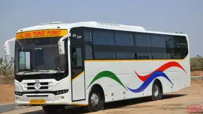 Rajsthan Tours And Travels Bus-Side Image