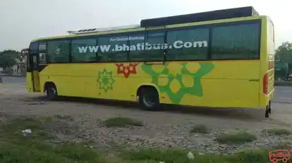 MJ Bhati Travels JJN Bus-Side Image