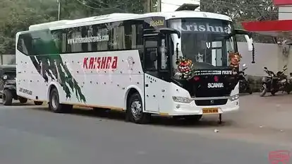 Krishna Travels Jagadalpur Bus-Side Image