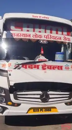 Padam Tour And Travels Bus-Front Image