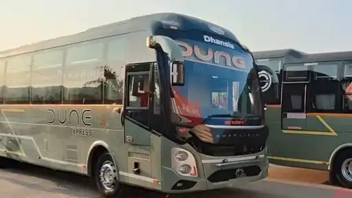 Sangam Travels Bus-Front Image