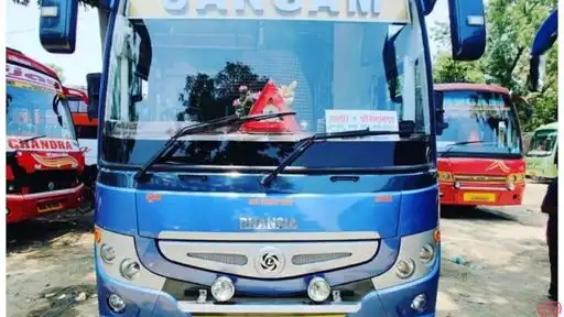 Sangam Travels Bus-Front Image