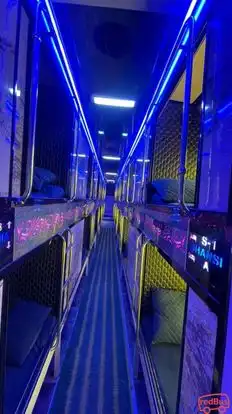 Sangam Travels Bus-Seats layout Image