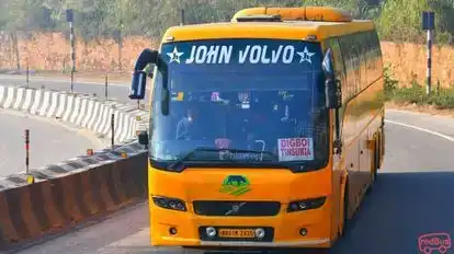 John  Travels Bus-Front Image