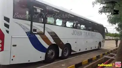 John Travels Bus-Seats layout Image