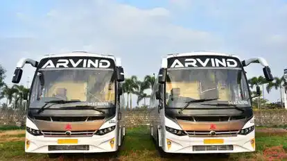 Arvind Travels Bus-Front Image