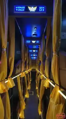 Arvind Travels Bus-Seats layout Image