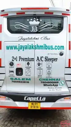 Jayalakshmi Bus Bus-Seats layout Image