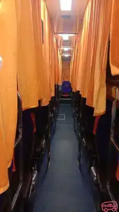 Rajdhani Travels Bus-Seats layout Image