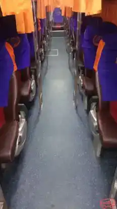 Rajdhani Travels Bus-Seats Image