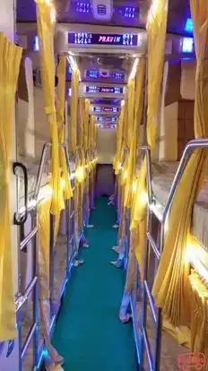 Pravin Transport Service Bus-Seats layout Image