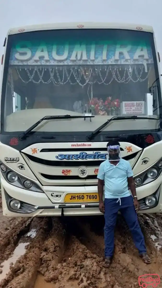 ASHIRWAD  BUS  SERVICE Bus-Front Image