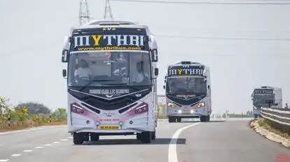 Mythri Tours And Travels Bus-Front Image