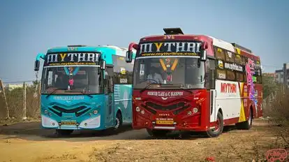 Mythri Tours And Travels Bus-Front Image