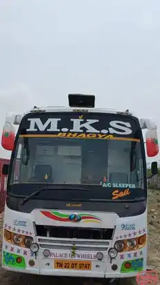 MKS Travels Bus-Front Image