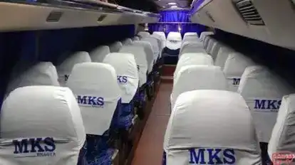 MKS Travels Bus-Seats layout Image