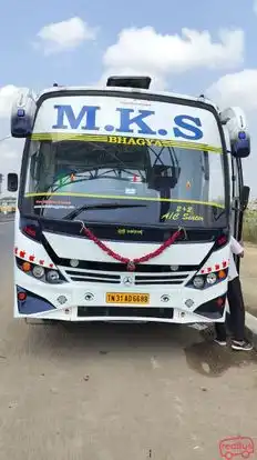 MKS Travels Bus-Front Image