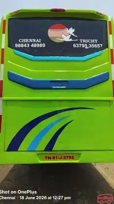 MKS Travels Bus-Seats layout Image