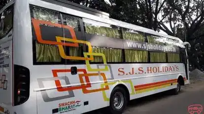SJS Holidays Bus-Side Image