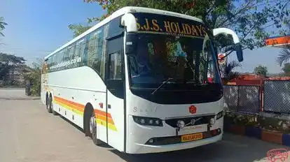 SJS Holidays Bus-Front Image