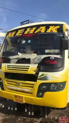 Mehak Travels Bus-Front Image