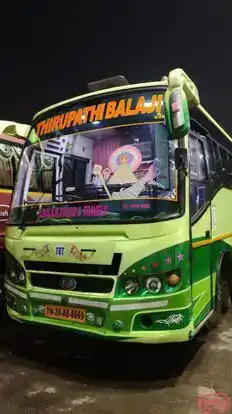 Sri Thirupathy Balaji Tours and Travels Bus-Front Image