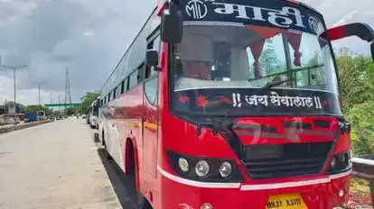 Mahi Travels Digras Bus-Front Image