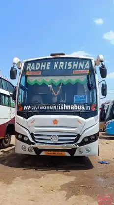 Radhe Krishna Travels Bus-Front Image