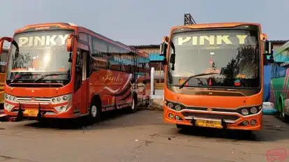 Pinky Gudiya Travels And Cargo Bus-Front Image