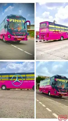 Pinky Gudiya Travels And Cargo Bus-Front Image