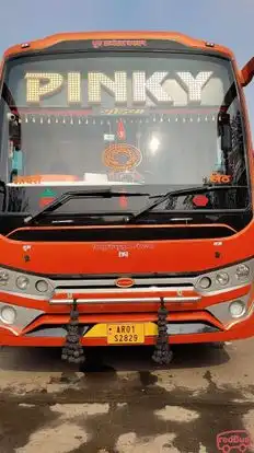 Pinky Gudiya Travels And Cargo Bus-Front Image