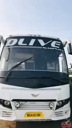 Olive Travels Bus-Front Image