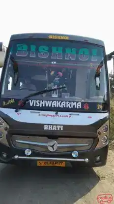 New Bishnoi Tour And Travels Bus-Front Image