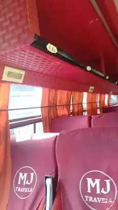 M J Travels Bus-Seats Image