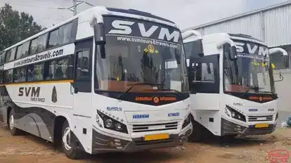 SVM  Tours And Travels Bus-Front Image