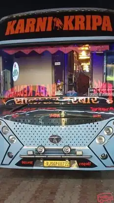 Karni Kripa Travels And Cargo Bus-Front Image