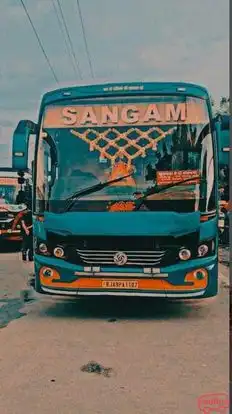 Sangam Travels Bus-Front Image